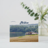 Dnjestr rivier Moldavië Briefkaart (Staand voorkant)