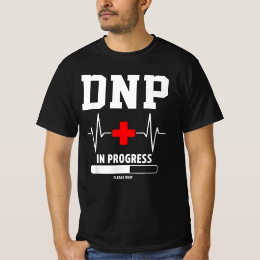 Dnp afstuderen arts verpleegkunde t-shirt (Voorkant)