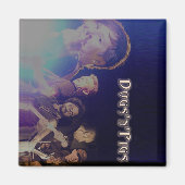 D'n'P Band Magneten (Voorkant)