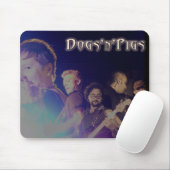 D'nP Band Mousepad Muismat (Met muis)