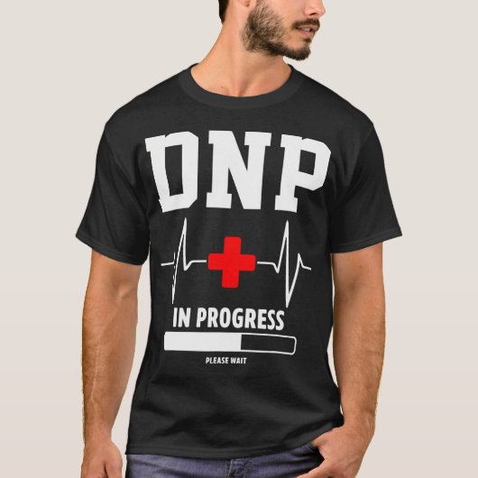 DNP Doctor in de verpleegkunde in uitvoering Funny T-shirt (Voorkant)