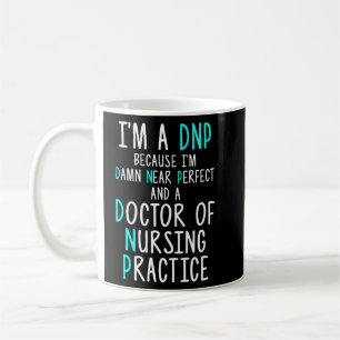 Dnp Doctor in de verpleegkunde Rn verpleegkundige  Koffiemok