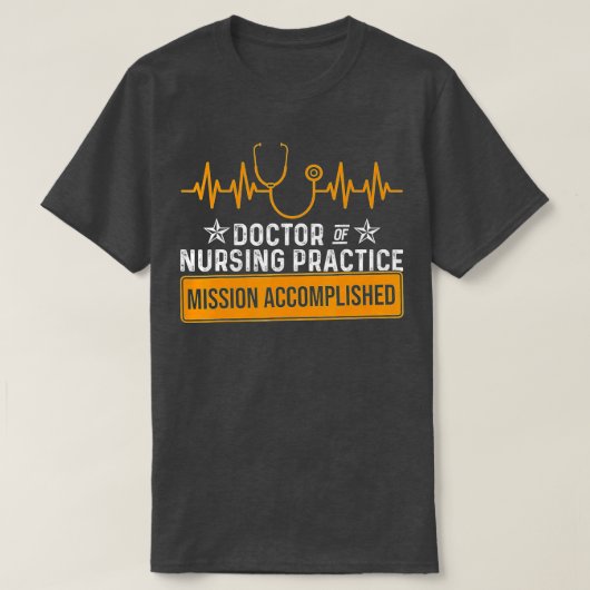 DNP Doctor in de verpleegkunde T-shirt (Design voorkant)