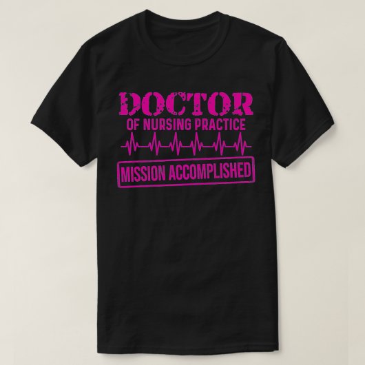 DNP Doctor in de verpleegkunde T-shirt (Design voorkant)