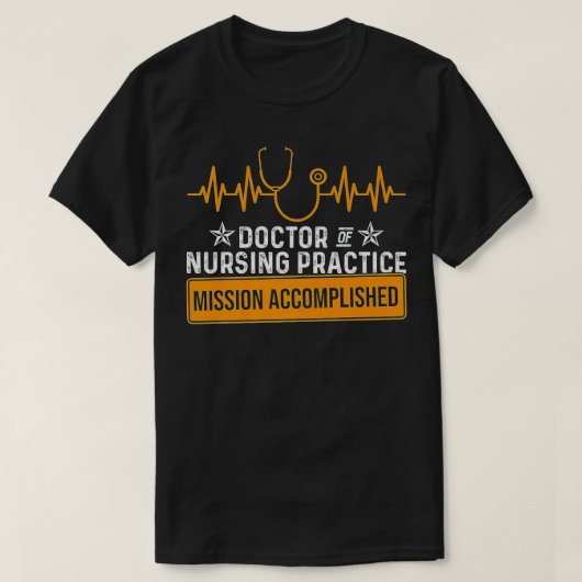 DNP Doctor in de verpleegkunde T-shirt (Design voorkant)