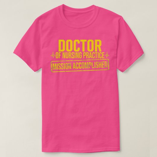 DNP Doctor in de verpleegkunde T-shirt (Design voorkant)