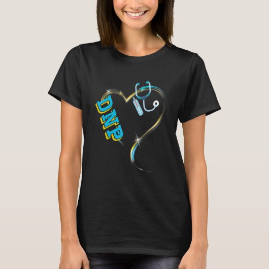 DNP Doctor of Nursing Practice Afstuderen 2022 T-shirt (Voorkant)