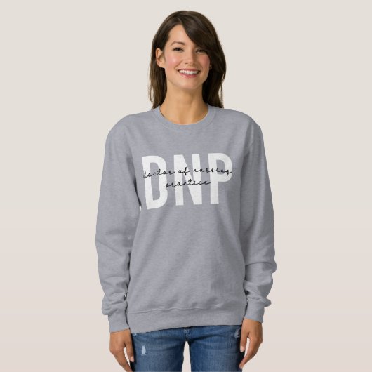 DNP Doctor of Nursing Practice Afstuderen Trui (Voorkant volledig)