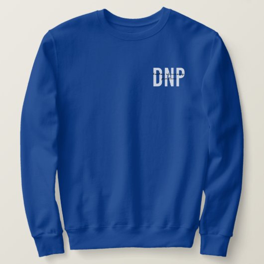 DNP Doctor of Nursing Practice Afstuderen Trui (Design voorkant)