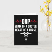 DNP Dokter Verpleegkunde Hersenen Verpleegkundige  Kaart (Gele Bloem)