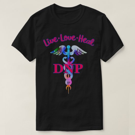DNP Live Love Heal Afstuderen Appreciation G T-shirt (Design voorkant)
