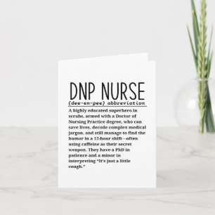 DNP-verpleegkundige Kaart