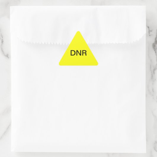 DNR Medical Chart Label (Tas)