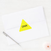 DNR Medical Chart Label (Envelop)