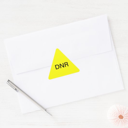 DNR Medical Chart Label (Envelop)