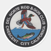 DNRGC-Sticker Ronde Sticker (Voorkant)