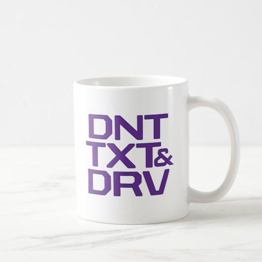 DNT TXT en DRV Koffiemok (Rechts)
