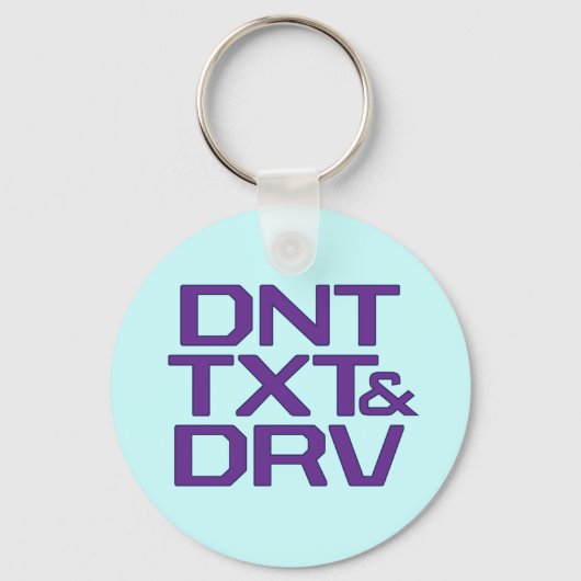 DNT TXT en DRV Sleutelhanger (Voorkant)
