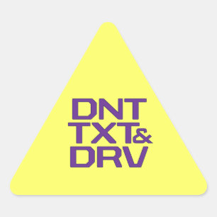 DNT TXT en DRV Sticker