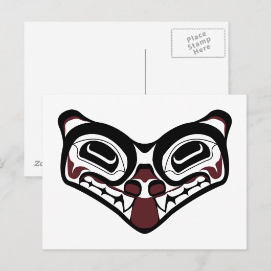 DNW Wolf Post Kaart (Voorkant / Achterkant)