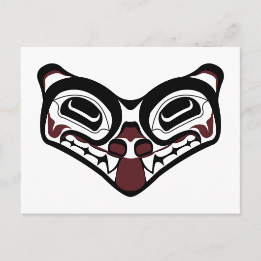 DNW Wolf Post Kaart (Voorkant)