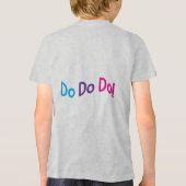 Do Do Do! Tri-Blend Shirt (Achterkant)