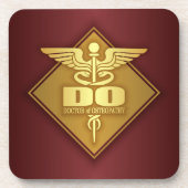 DO (goud) (diamant) Drankjes Onderzetter (Voorkant)