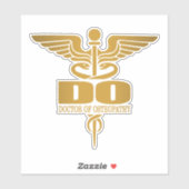 DO (goud) Sticker (Vel)