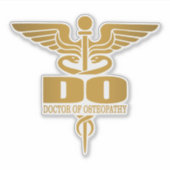 DO (goud) Sticker (Voorkant)