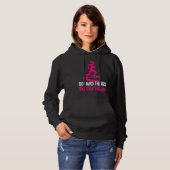 Do Hard Things Run Marathons Women Runner Graphic Hoodie (Voorkant volledig)