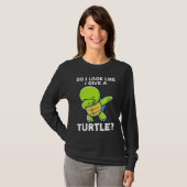 do I look like I give a turtle turtles T-shirt (Voorkant volledig)