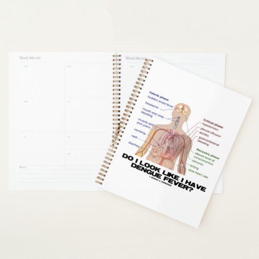 Do I Look Like I Have Dengue Fever? (Anatomy) Planner (Display)