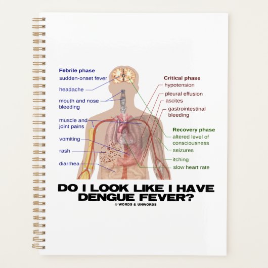 Do I Look Like I Have Dengue Fever? (Anatomy) Planner (Voorkant)