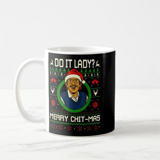 Do It Funny Chit-mas Christmas Meme  Koffiemok (Links)
