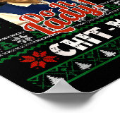 Do It Funny Chit-mas Christmas Meme  Poster (Hoek)