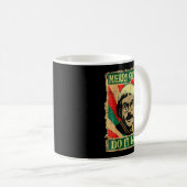 Do It Funny Chit-mas Christmas Santa Hat  Koffiemok (Voorkant rechts)