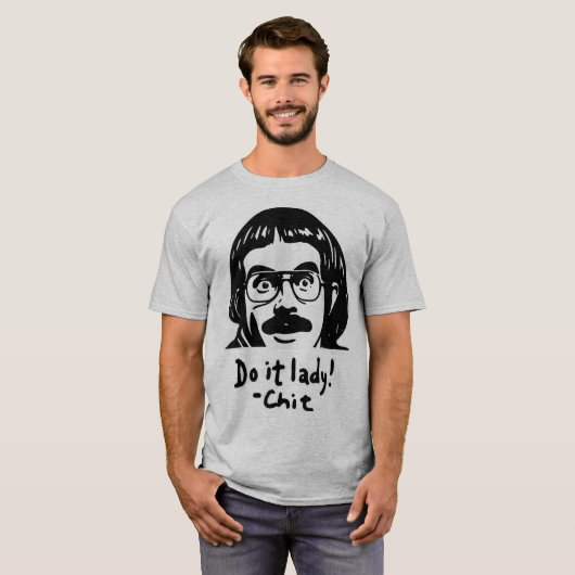 Do it Lady Shirt for Women Trendy Viral Meme (Voorkant volledig)