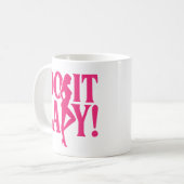 Do It Lady - Vrouwelijke empowerment Koffiemok (Voorkant links)