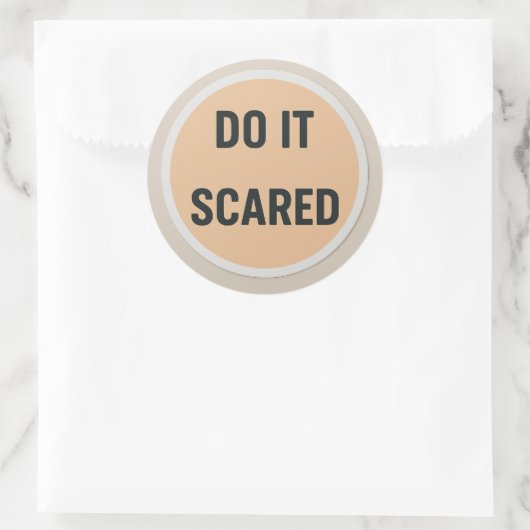 DO IT SCARED Sticker (Tas)
