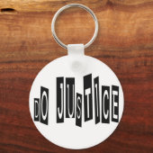 Do Justice Sleutelhanger (Voorkant)