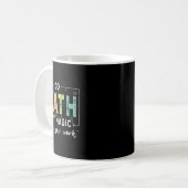 Do Math Not Magic Funny Math Teacher Back To Schoo Koffiemok (Voorkant links)