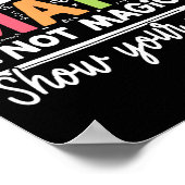 Do Math Not Magic Funny Math Teacher Back To Schoo Poster (Hoek)