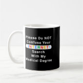 Do Not Confuse Your Google Search With My Medical  Koffiemok (Links)