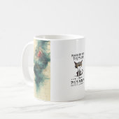 Do Not Disturb Already Disturbed Grumpy Mode Nope. Koffiemok (Voorkant links)