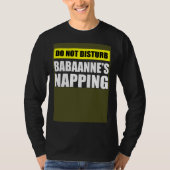 Do Not Disturb Babaanne s Napping T-shirt (Voorkant)
