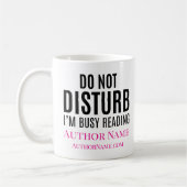 Do Not Disturb I'm Reading Koffiemok (Links)