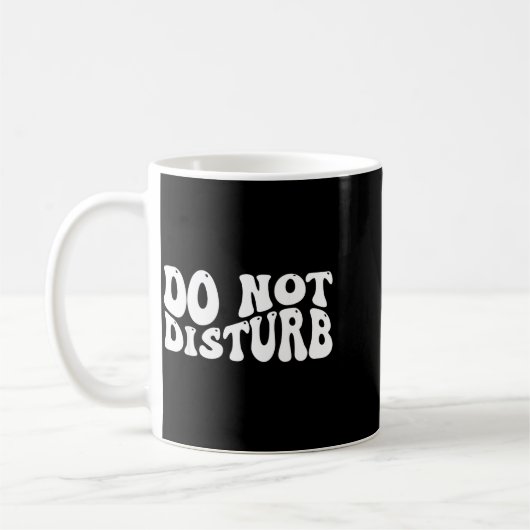 Do Not Disturb  Koffiemok (Links)
