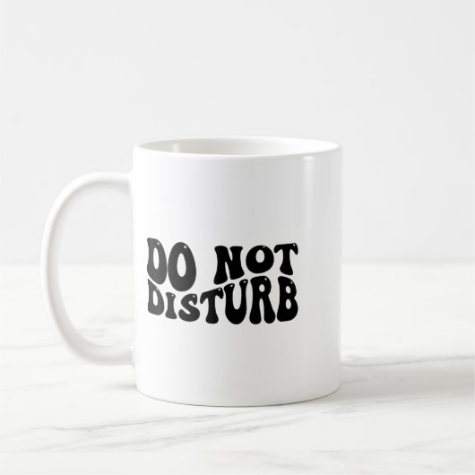 Do Not Disturb  Koffiemok (Links)