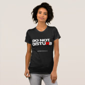 Do not disturb t-shirt (Voorkant volledig)