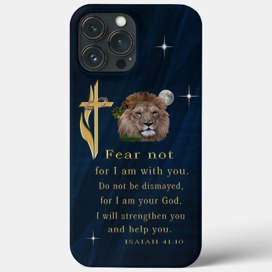 Do not fear for I am with thee Case-Mate iPhone Case (Achterkant)